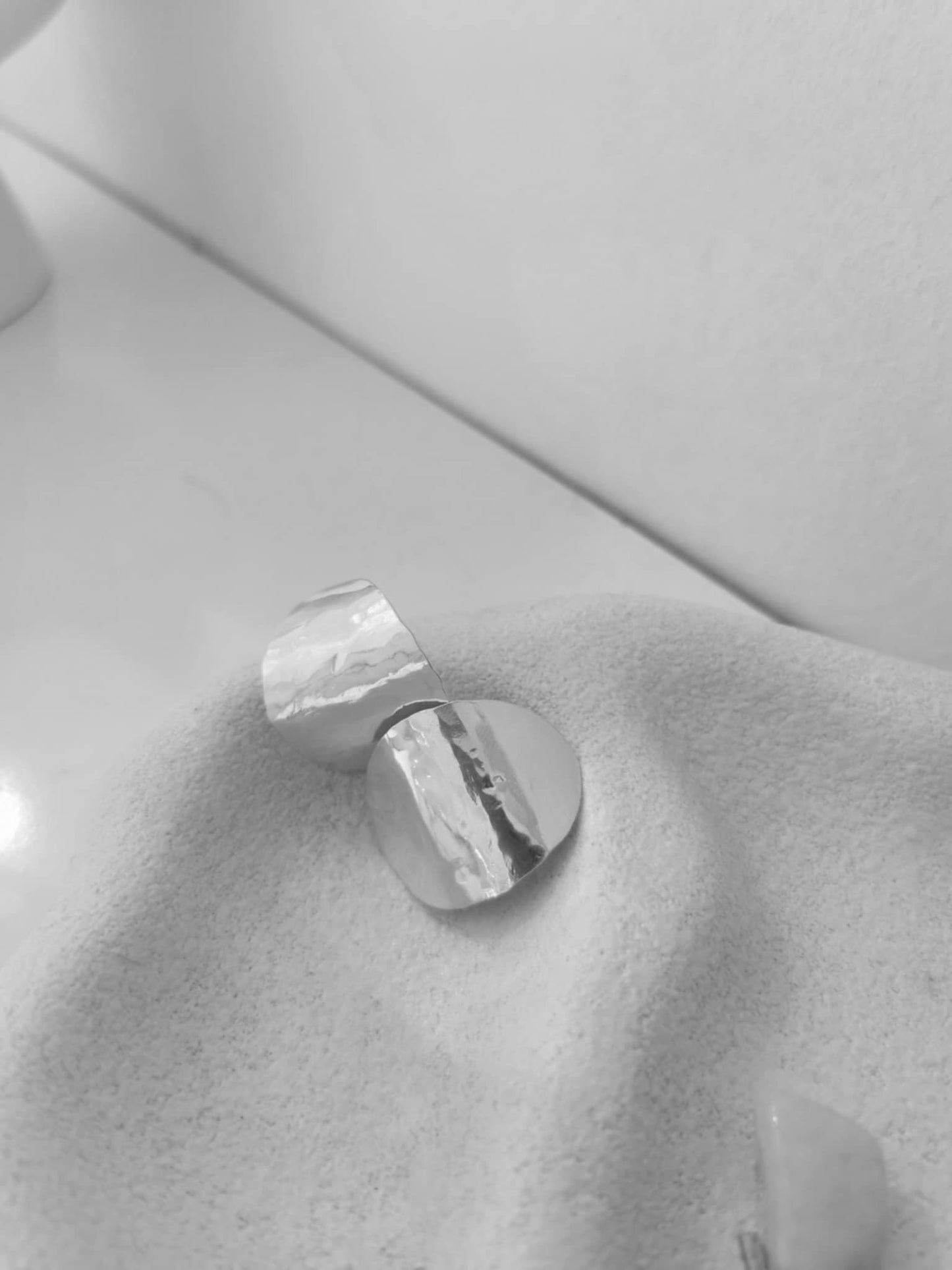 SUGARPLUM earrings- Recycled sterling silver spoons