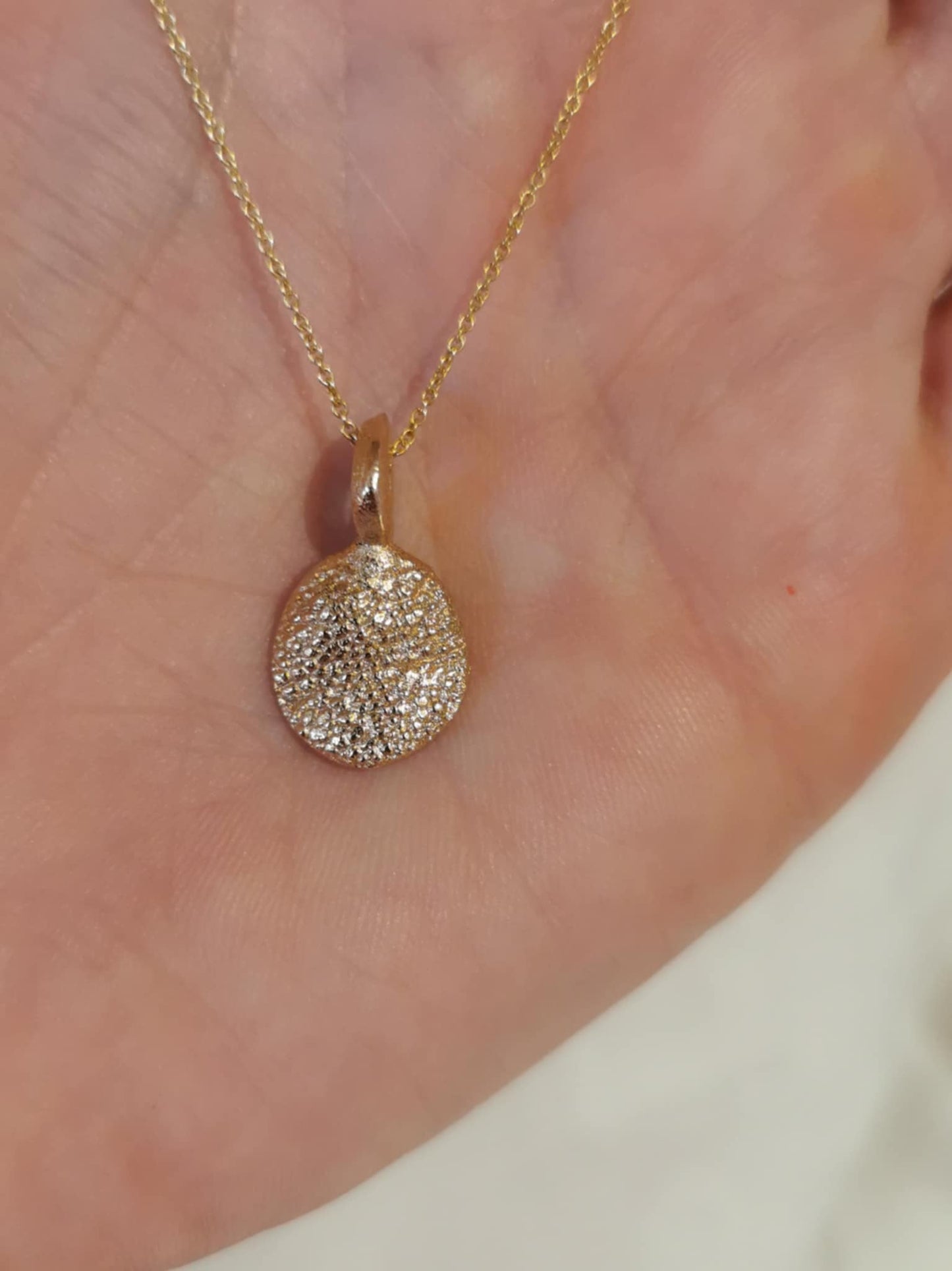 Lasting impressions pendant only BRONZE