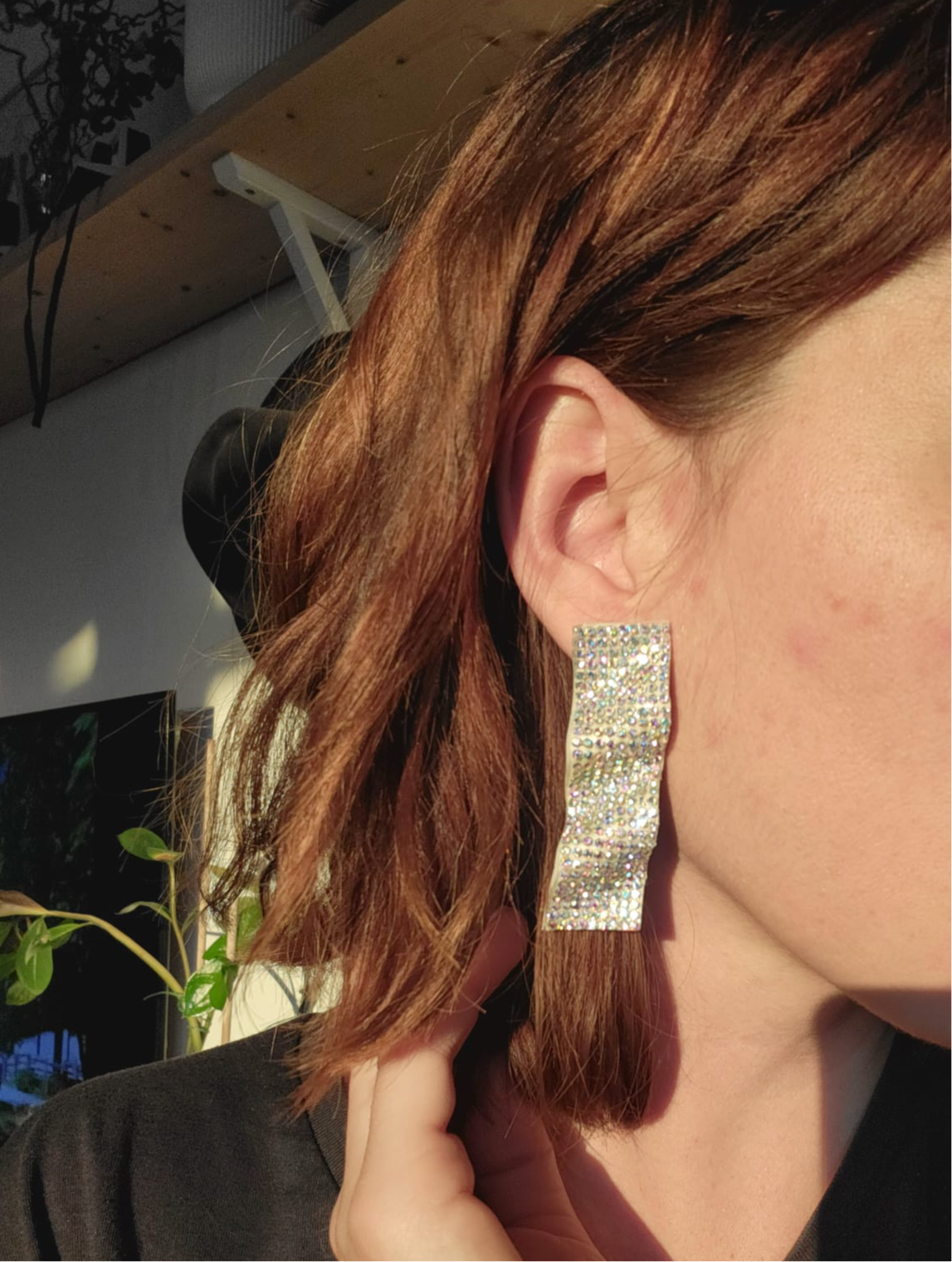 IRIDESCENT BEDAZZLED mini