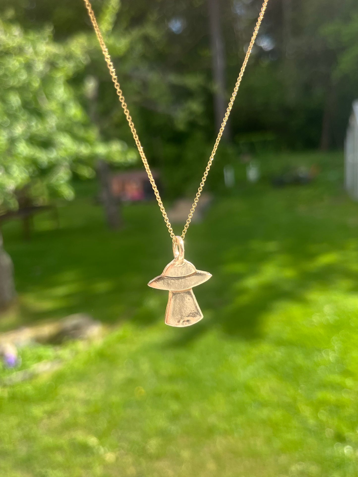 BEAM ME UP- UFO CHARM