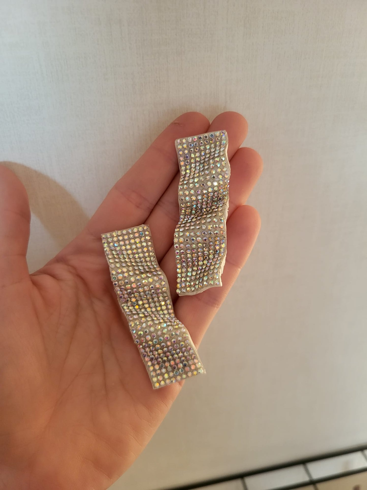 IRIDESCENT BEDAZZLED mini