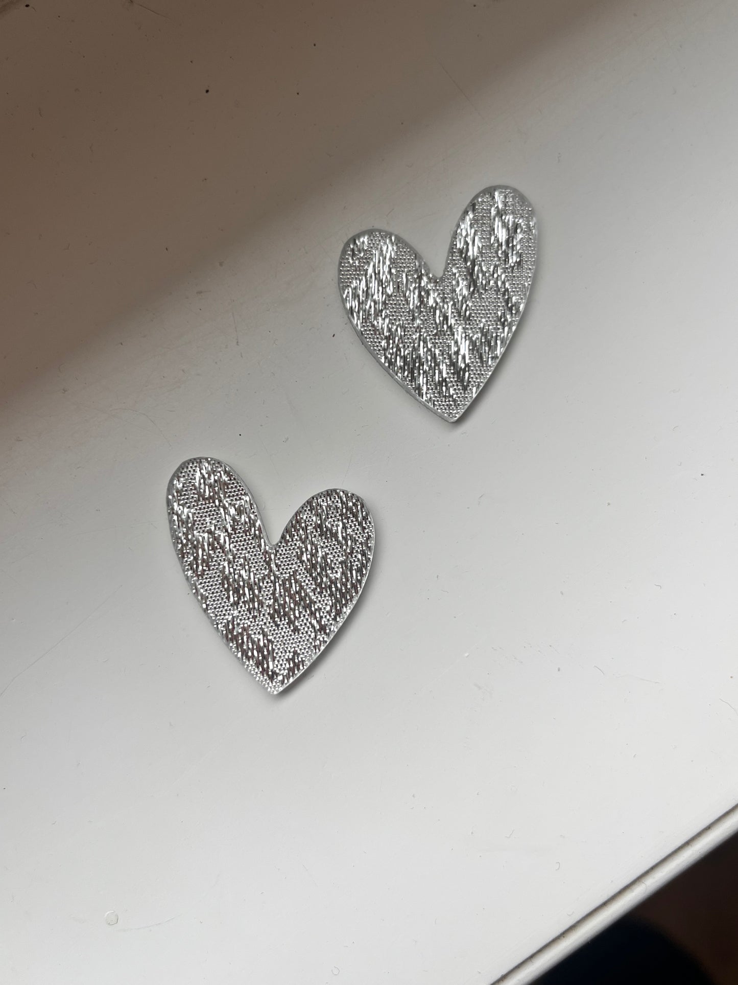 HEART in SPARKLE SILVER