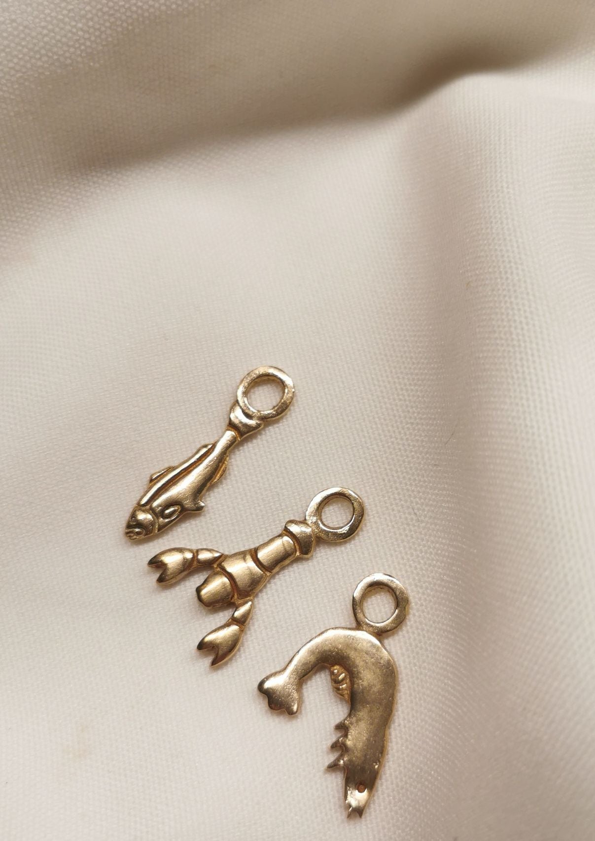 BRONZE CHARMS FOR EARRINGS
