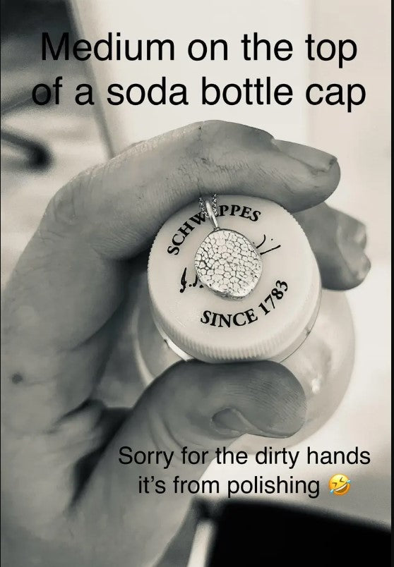 Lasting impressions pendant only BRONZE