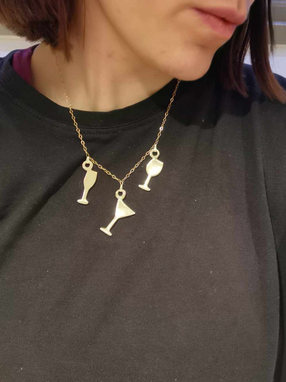 BOOZY  Charms (Snap bail-clip onto/into place on necklace)