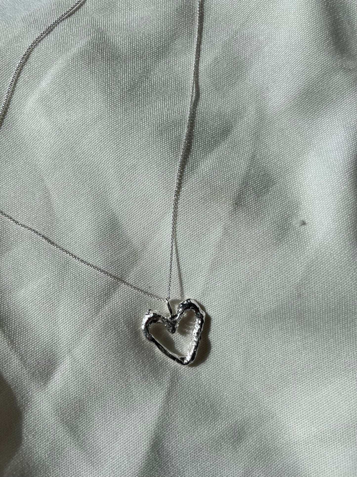 MOLTEN HEART 2.0 in 925 Sterling Silver