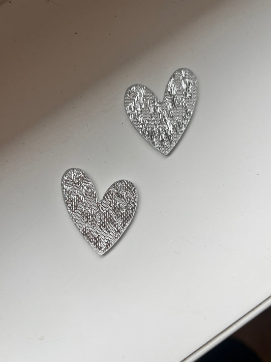 HEART in SPARKLE SILVER