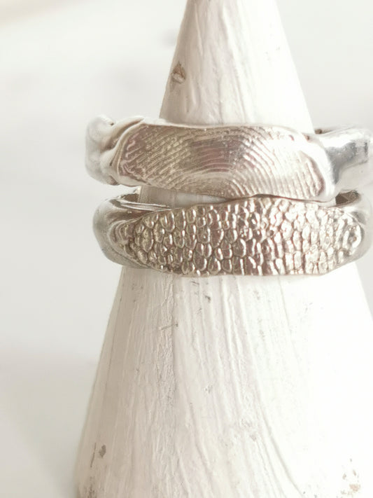 Lasting impressions RINGS SILVER and 9K GOLD plated